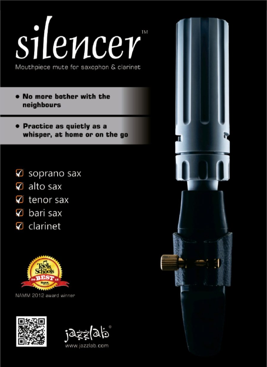 Jazzlab Silencer for Saxophone or Clarinet