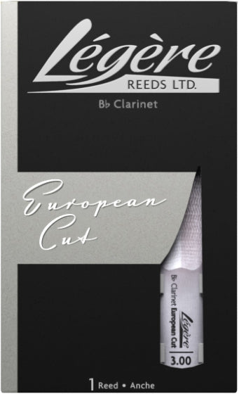 Legere European Cut Bb Clarinet Reed (1 per pack)