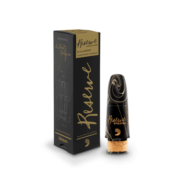 D'Addario Reserve Evolution Marble Bb Clarinet Mouthpiece