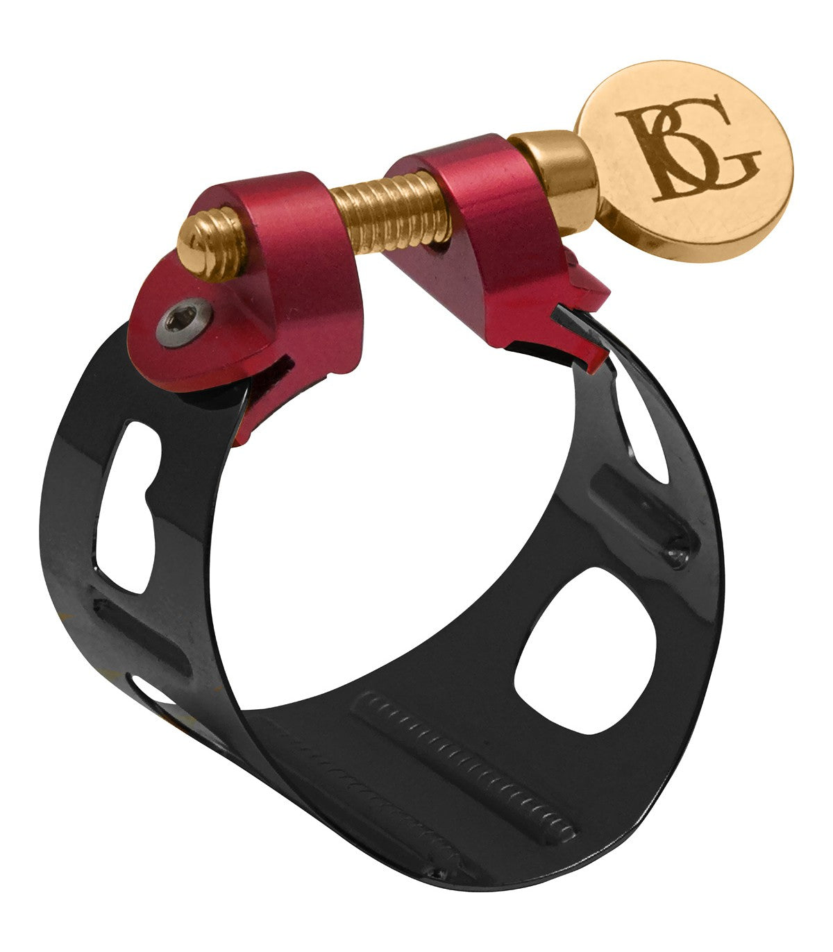 BG Duo Black Alto Saxophone / Bb Clarinet Ligature (LDB)