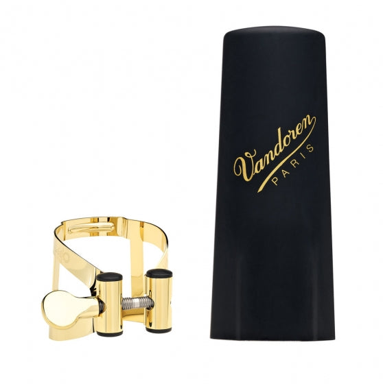 Vandoren M|O Gold Lacquered Alto Saxophone Ligature (LC57DP)