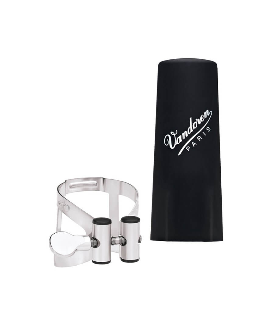 Vandoren MO Clarinet Cap & Ligature LC51PP (Pewter) Ex Display