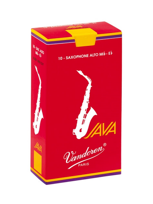 Vandoren Java Red Alto Saxophone Reed (10)