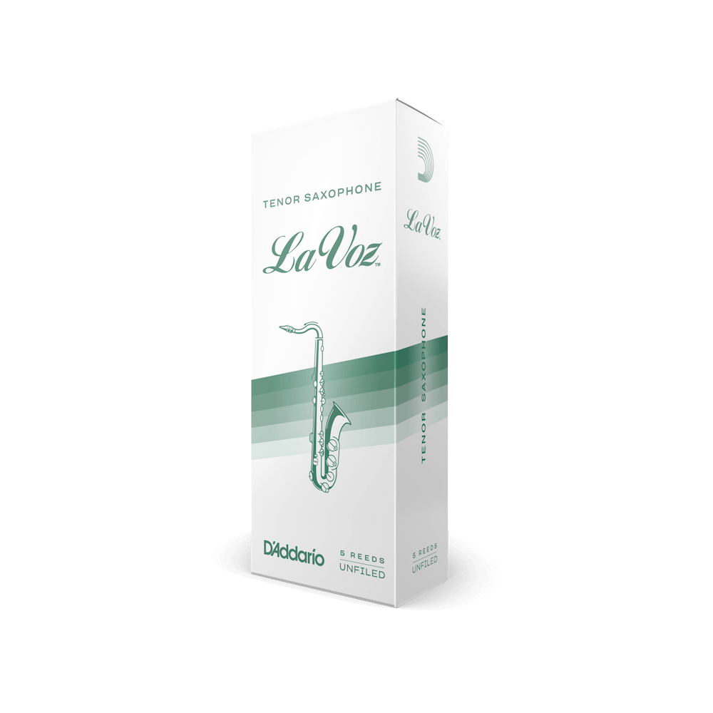 La Voz by D'Addario Tenor Saxophone Reeds (5 pack)