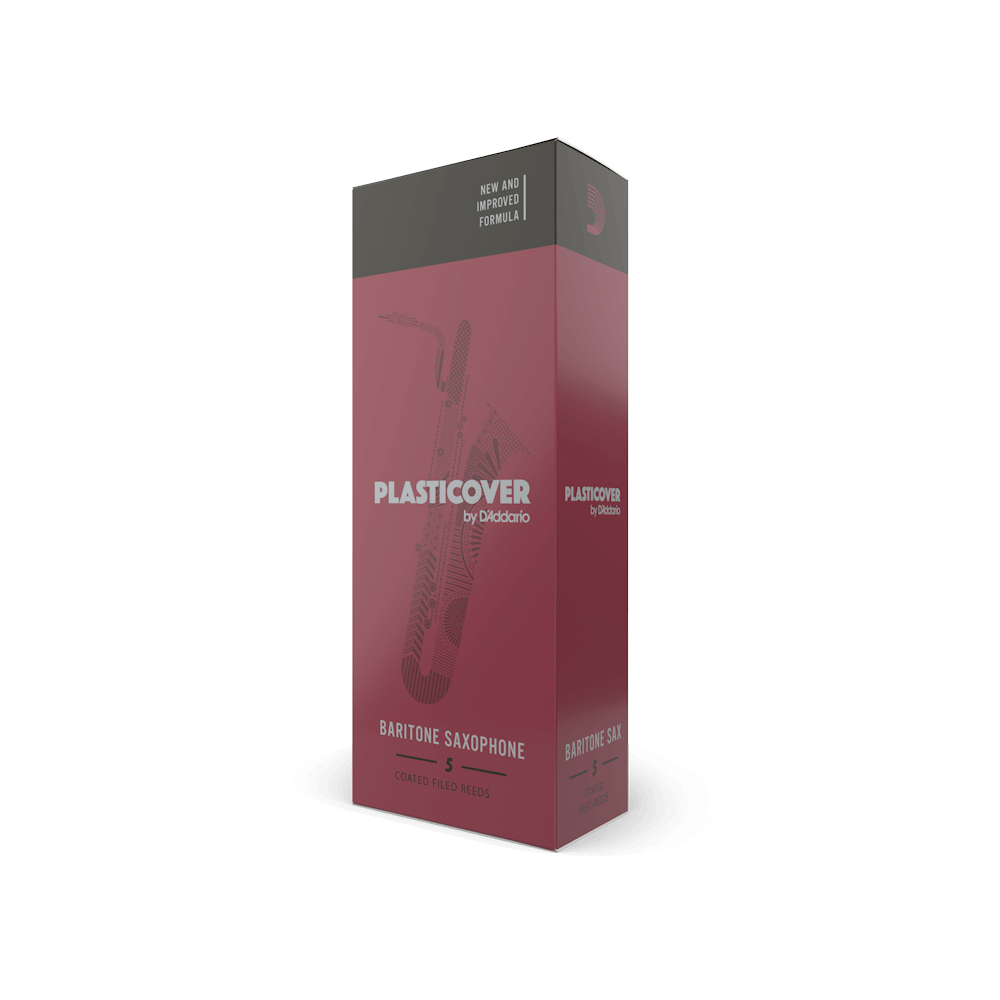 Plasticover by D'Addario Baritone Saxophone Reeds (5 pack)
