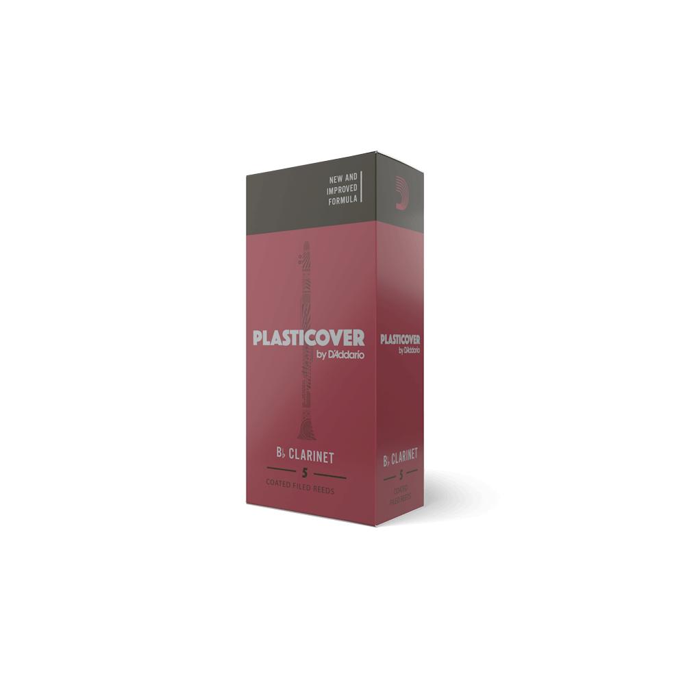 Plasticover by D'Addario Bb Clarinet Reeds (5 pack)