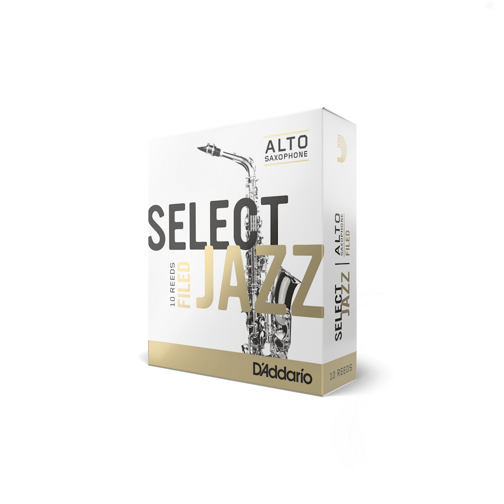 Select Jazz Organic Filed by D'Addario Alto Saxophone Reeds (10 pack)