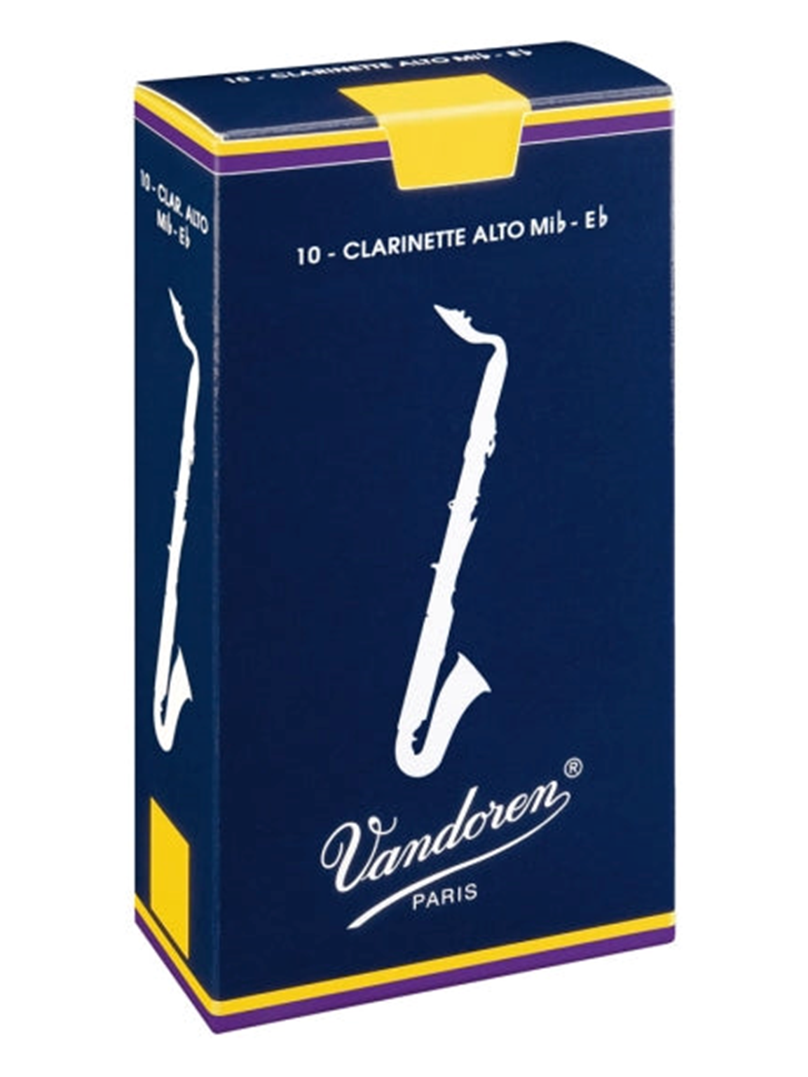 Vandoren Traditional Alto Clarinet Reeds (10 pack)