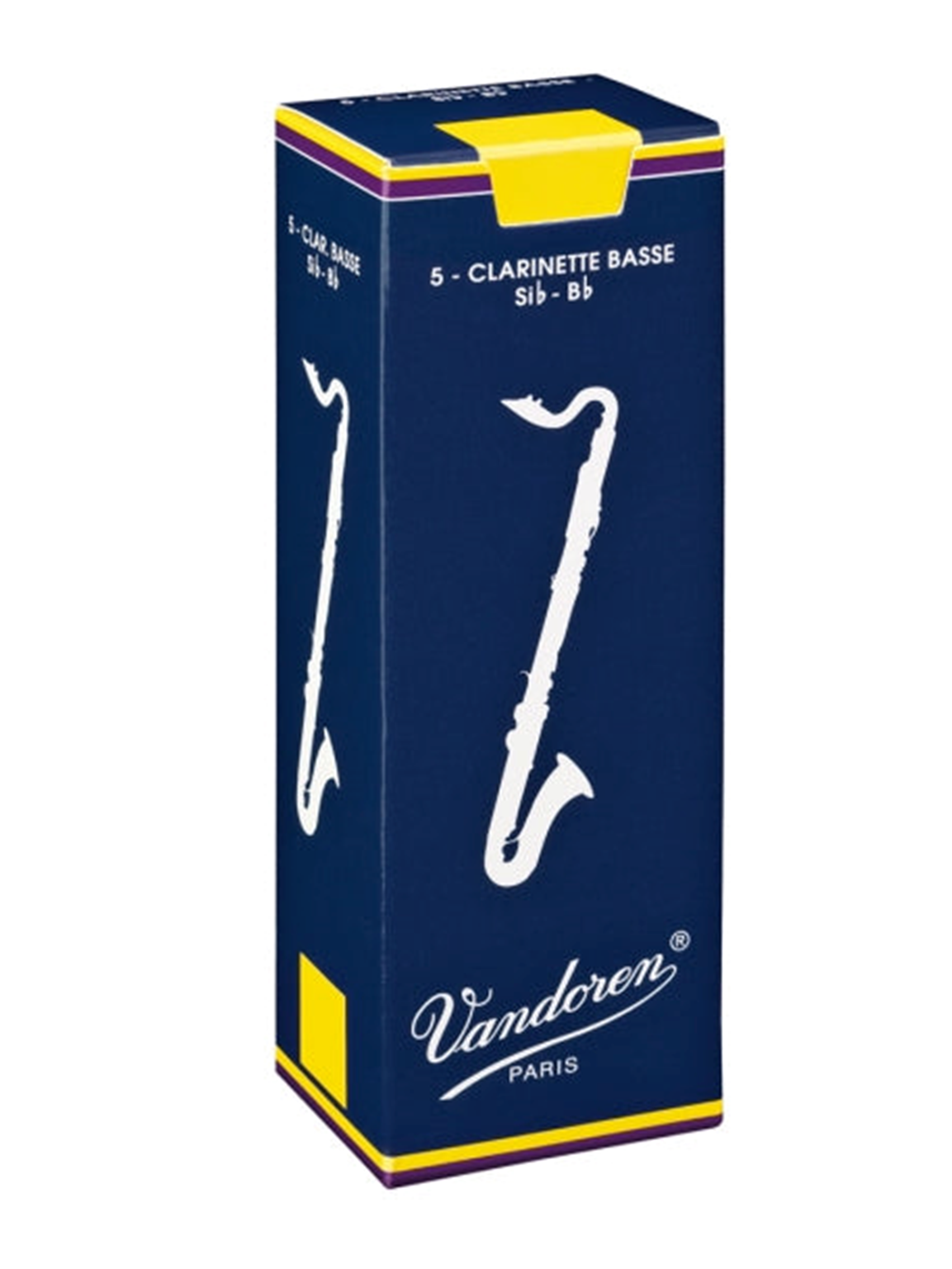 Vandoren Traditional Bass Clarinet Reeds (5 pack)