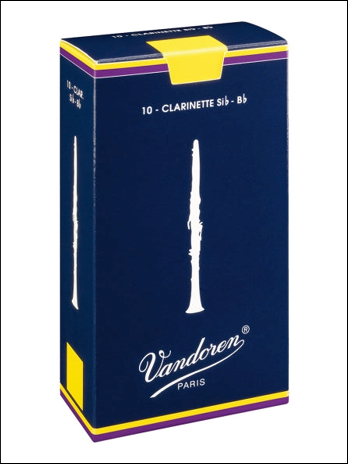 Vandoren Traditional Bb Clarinet Reeds (10 pack)
