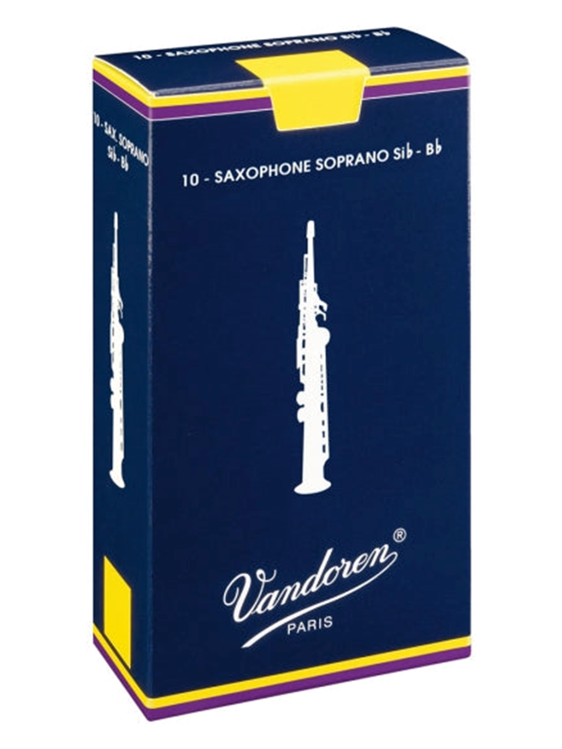 Vandoren Traditional Soprano Saxophone Reeds (10 pack)