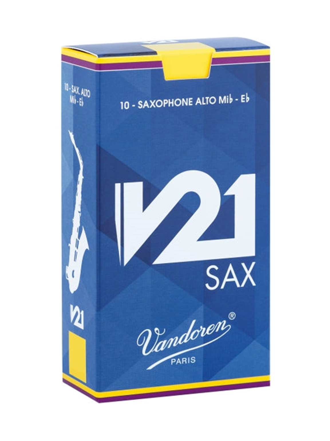 Vandoren V21 Alto Saxophone Reeds (10 pack)
