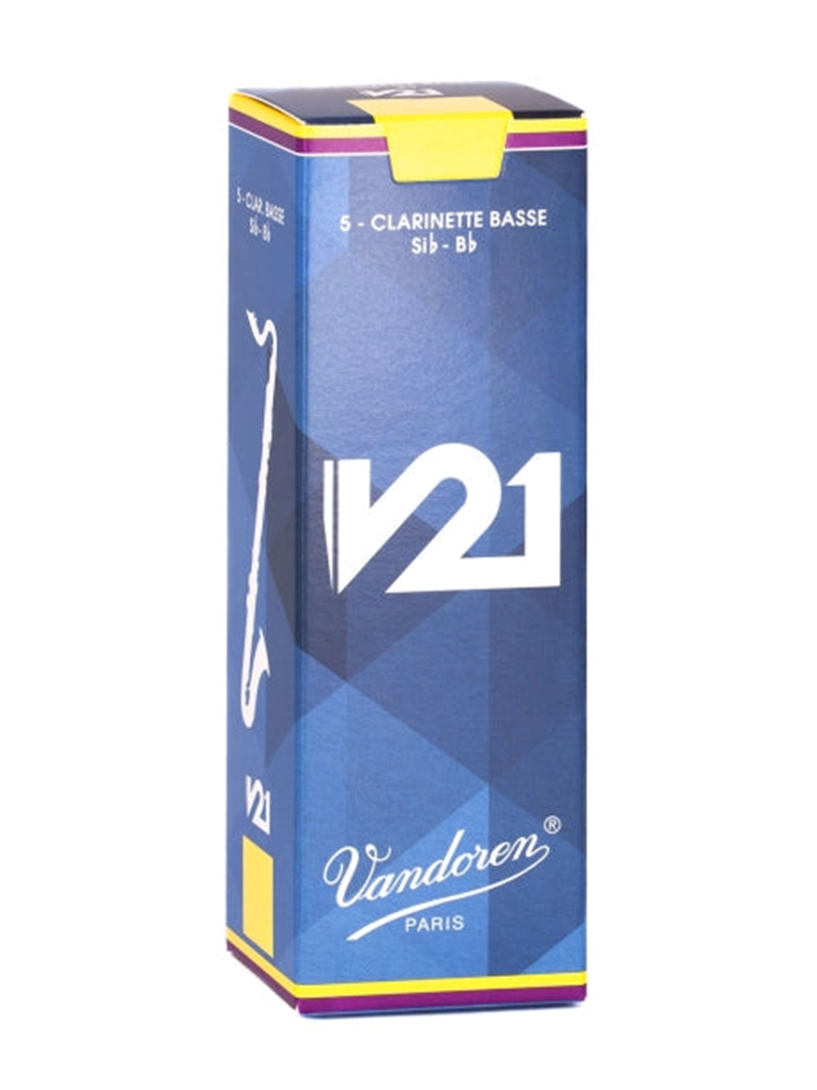 Vandoren V21 Bass Clarinet Reeds (5 pack)