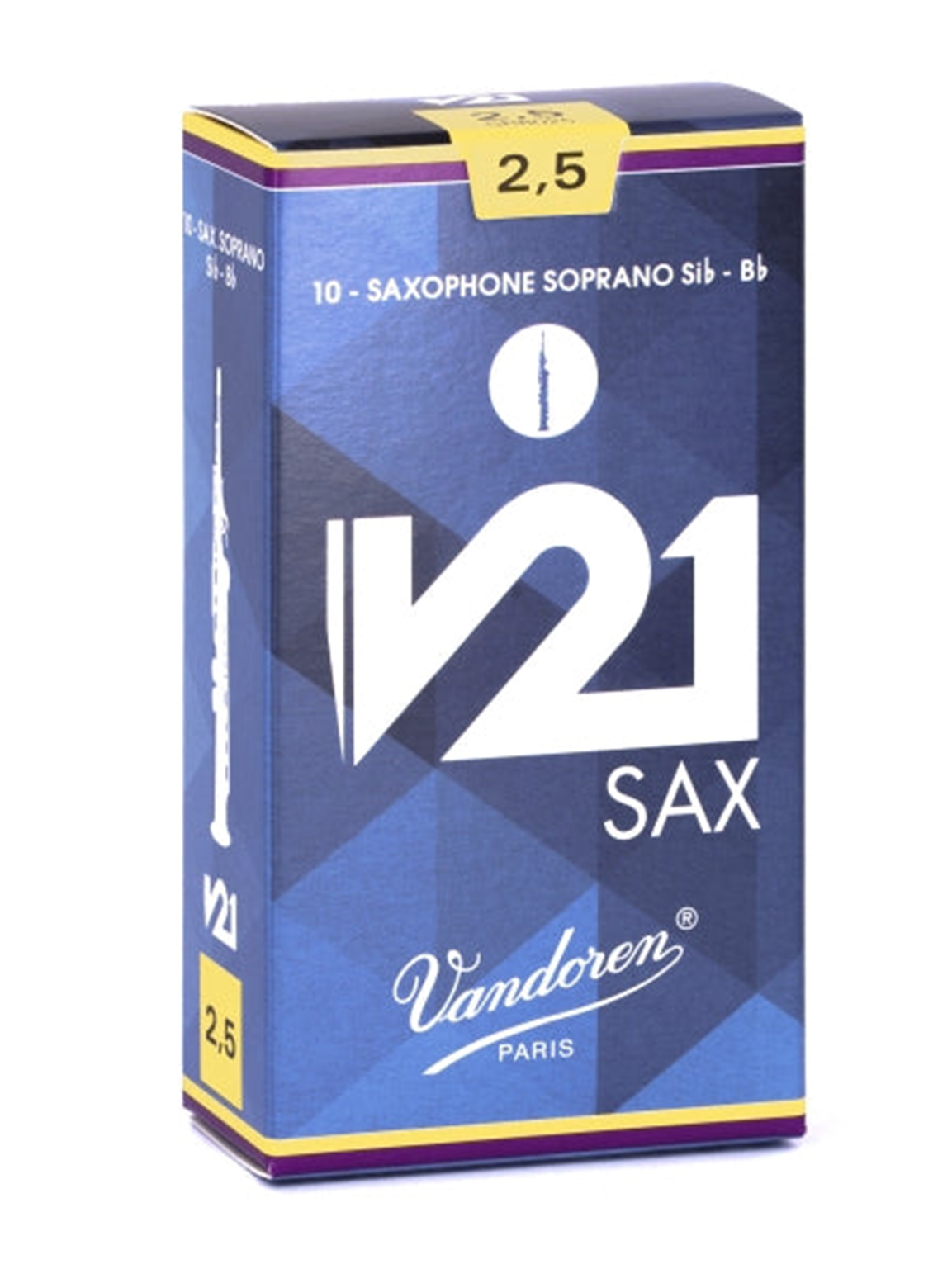 Vandoren V21 Soprano Saxophone Reeds (10 pack)