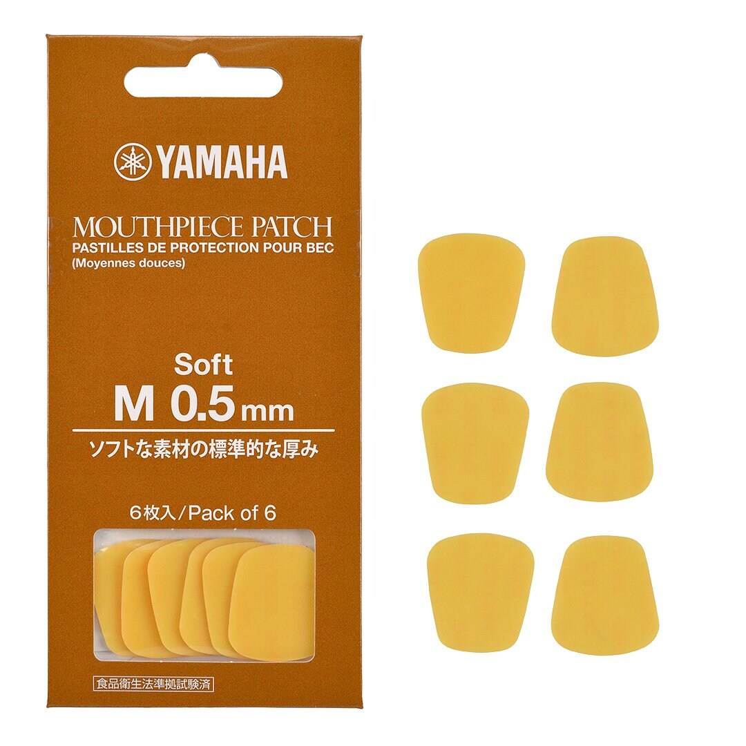 Yamaha Medium / Soft Saxophone Mouthpiece Patches (6 per pack)