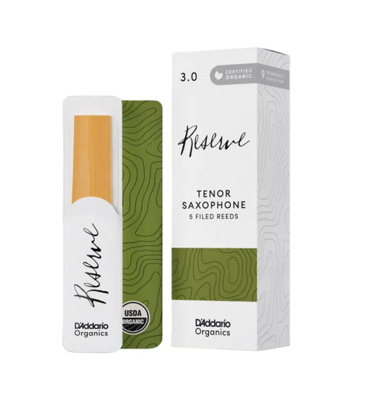 D'Addario Organic Reserve Tenor Saxophone Reeds (5 pack)