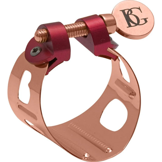 BG Duo Rose Gold Alto Saxophone / Bb Clarinet Ligature (LD9)