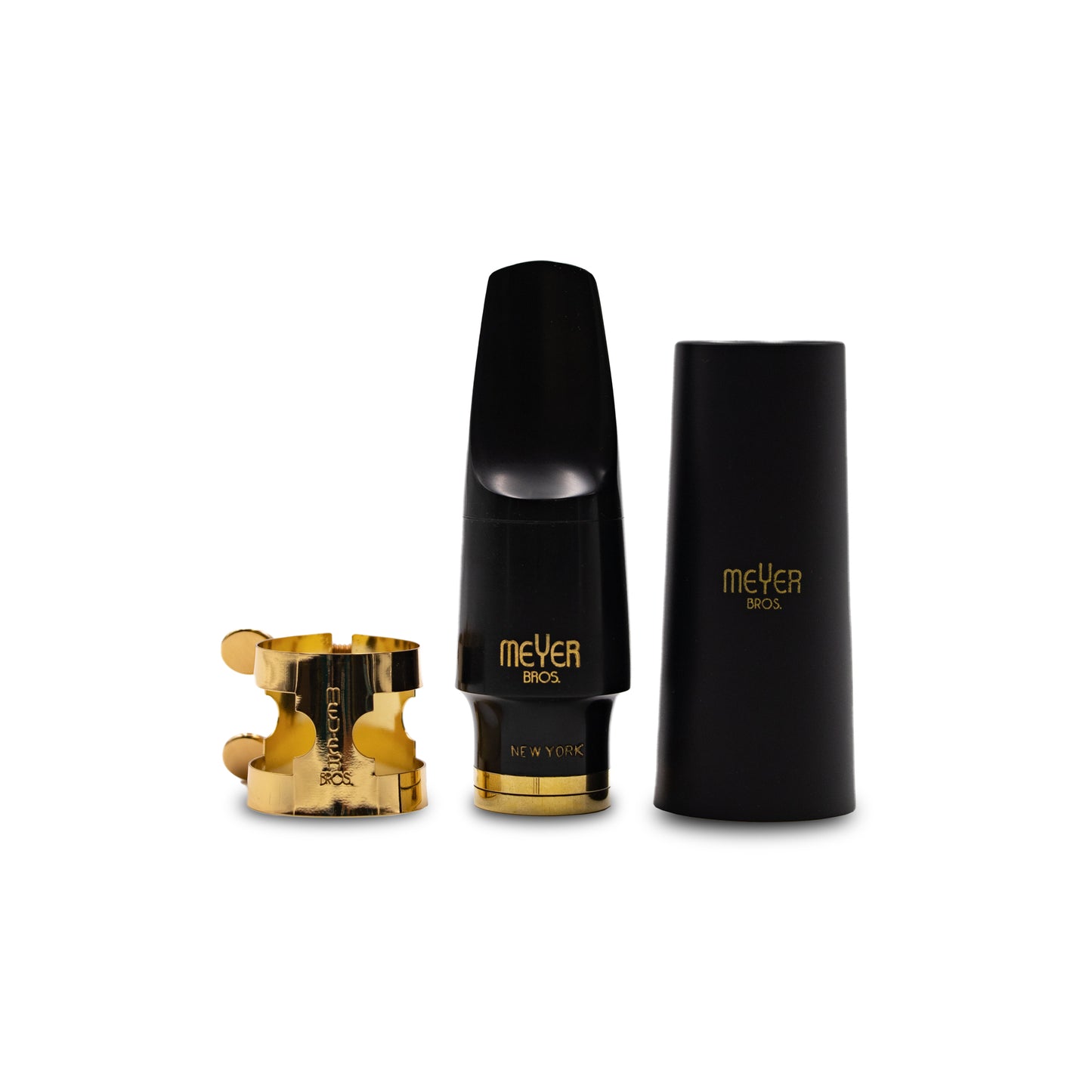 Meyer Bros Connoisseur Series New York Rubber Alto Saxophone Mouthpiece
