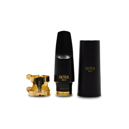 Meyer Bros Connoisseur Series New York Rubber Alto Saxophone Mouthpiece