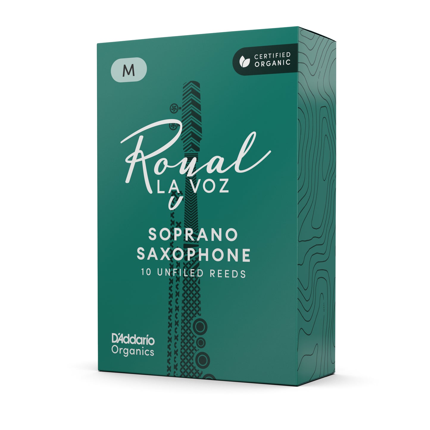 La Voz by D'Addario Soprano Saxophone Reeds (10 pack)