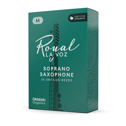 La Voz by D'Addario Soprano Saxophone Reeds (10 pack)