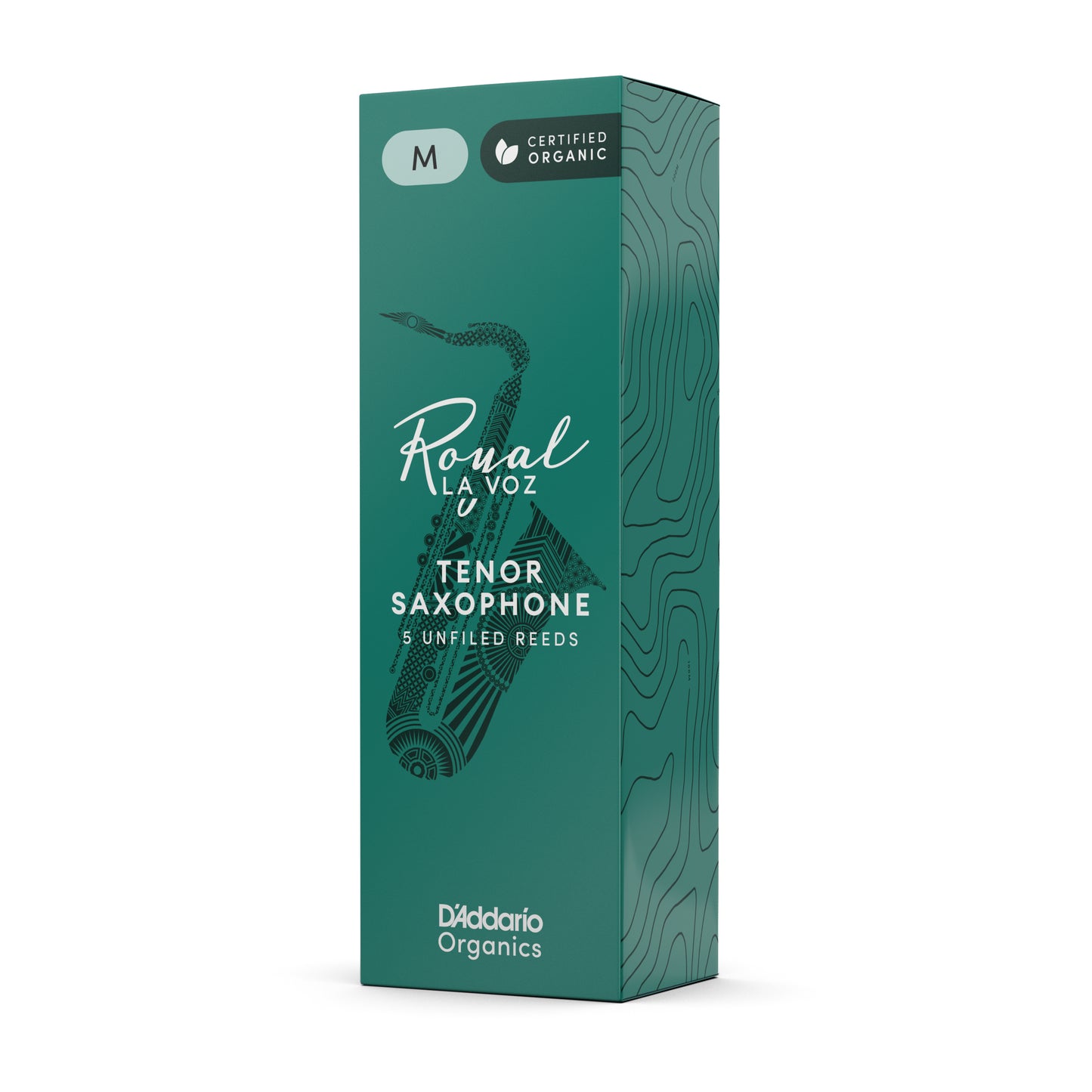 La Voz by D'Addario Tenor Saxophone Reeds (5 pack)