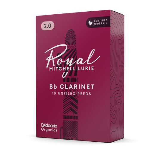 Mitchell Lurie by D'Addario Bb Clarinet Reeds (10 pack)