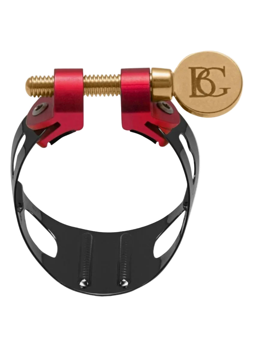 BG Duo Black Alto Saxophone / Bb Clarinet Ligature (LDB)