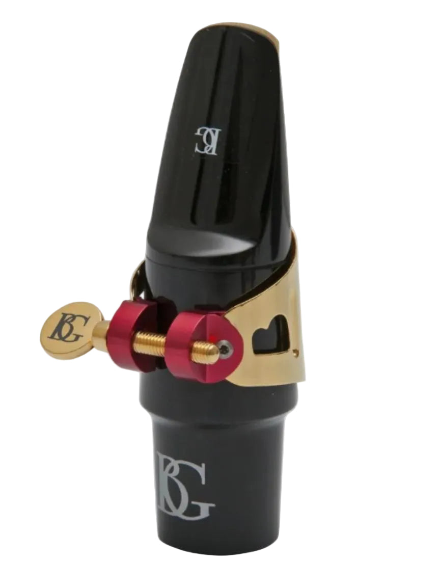 BG Duo Gold Lacquered Alto Saxophone / Bb Clarinet Ligature (LD0)