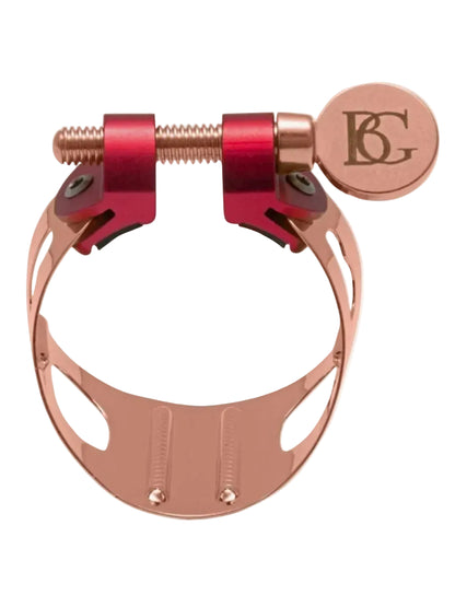 BG Duo Rose Gold Alto Saxophone / Bb Clarinet Ligature (LD9)