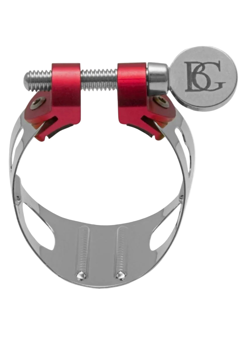 BG Duo Silver-Plated Alto Saxophone / Bb Clarinet Ligature (LD)