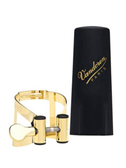 Vandoren M|O Gold Lacquered Soprano Saxophone Ligature (LC56DP)