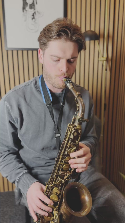 Leblanc LAS711AB Premiere Alto Saxophone - Aged Brass Finish