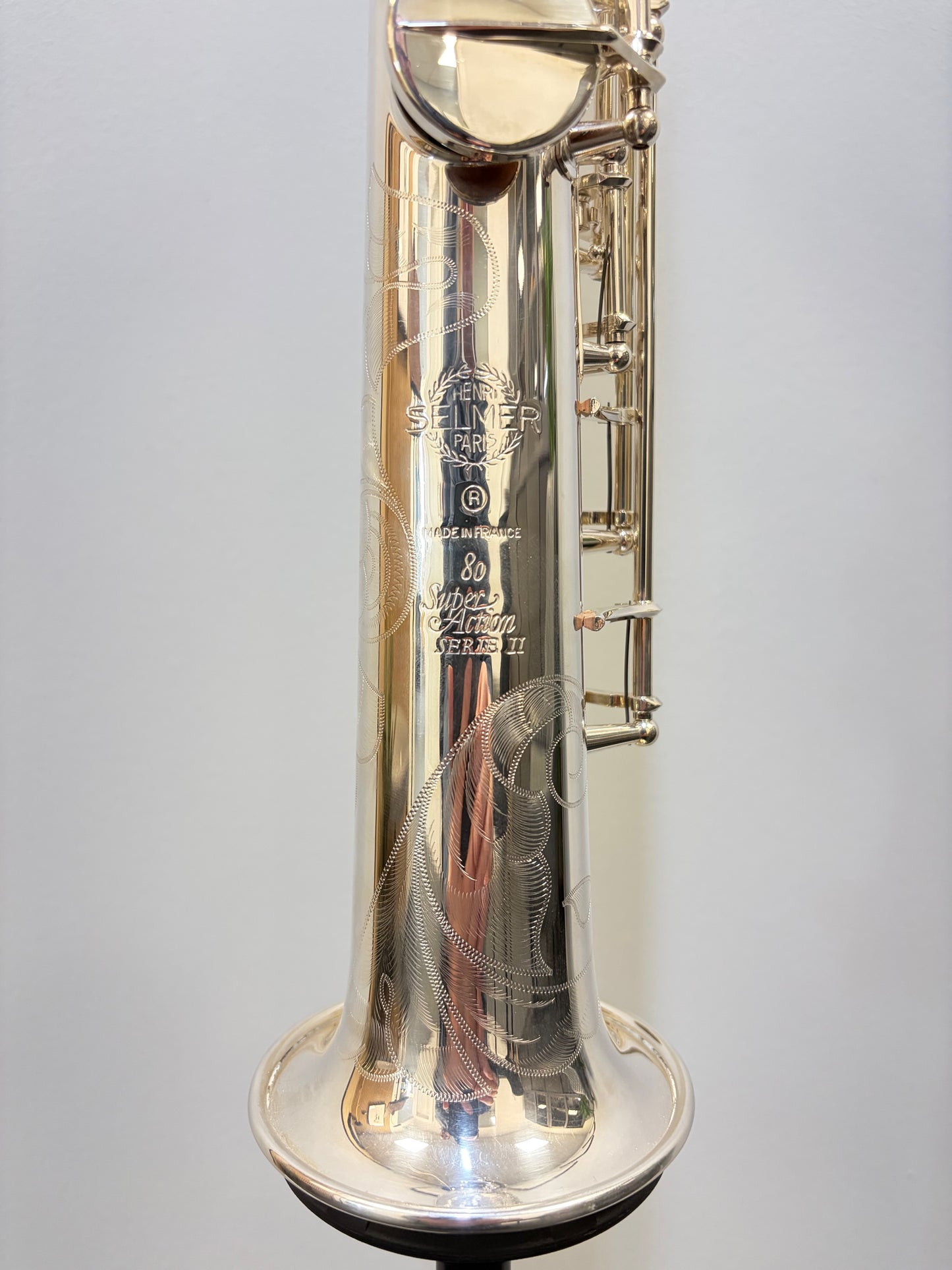 Selmer SA80 Series II Silver Plated Soprano Saxophone (pre-owned)