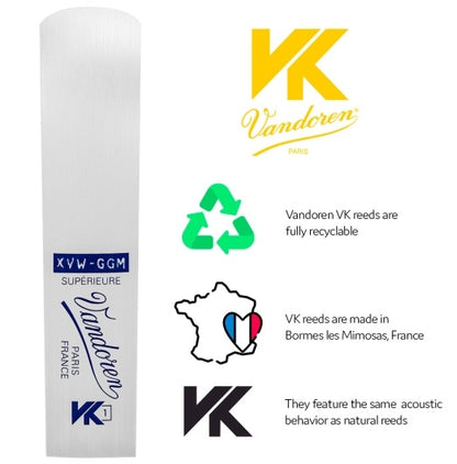 Vandoren VK1 Synthetic Bass Clarinet Reed (1 per pack)