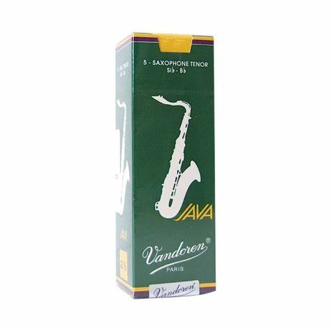 Green Java Sax Reeds Vandoren Java Green Tenor Saxophone Reeds (5 pack) – Windblowers