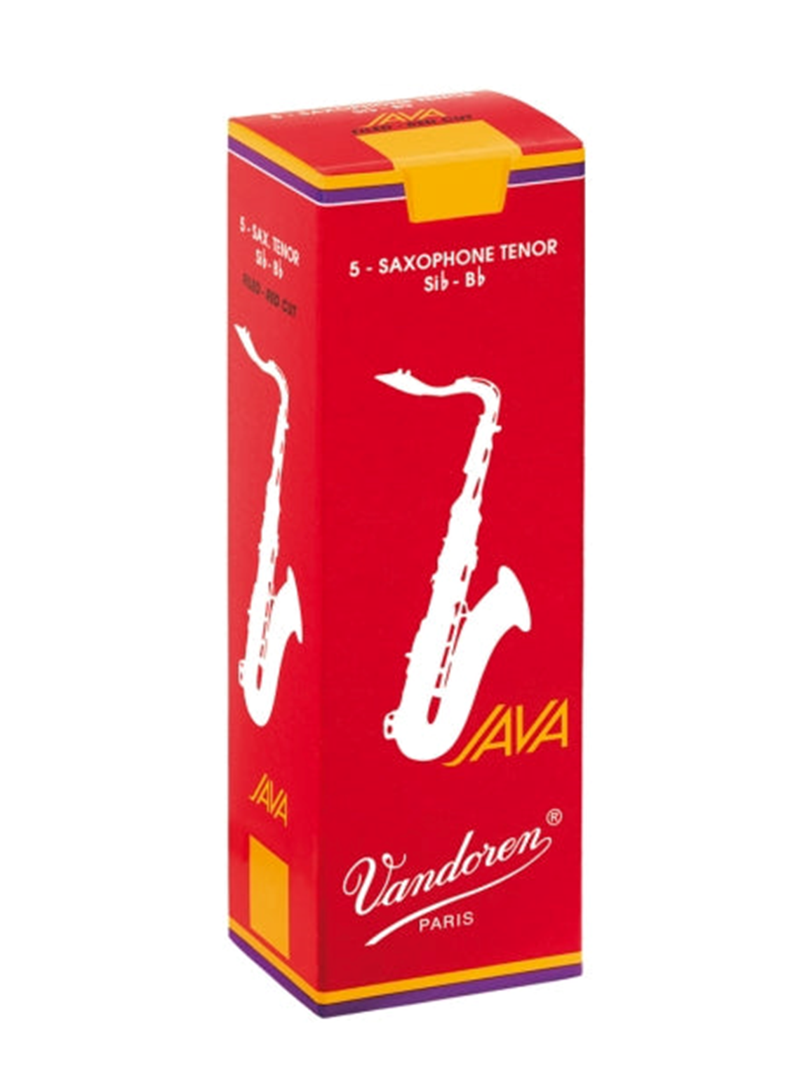 Vandoren Java Red Tenor Saxophone Reed (5)