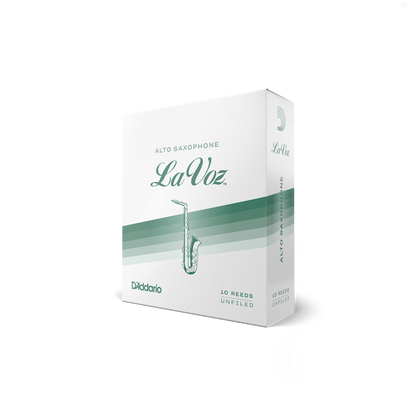 La Voz by D'Addario Alto Saxophone Reeds (10 pack)